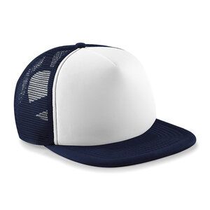 Beechfield BF64B - Junior Vintage Snapback Trucker French Navy/White