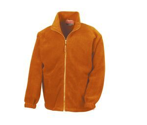 Result RS036 - Full Zip Herren Active Fleece Jacke Orange
