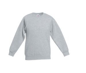 Fruit of the Loom SC351 - Kinder-Rundhals-Sweatshirt Heather Grey