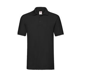 Fruit of the Loom SC385 - Premium Polo (63-218-0) Schwarz