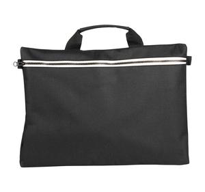 Black&Match BM901 - Tasche mit Reißverschluss Schwarz / Weiß