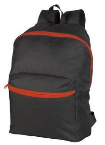 Black&Match BM903 - Leichter Rucksack Black/Orange