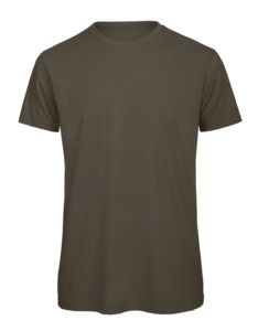 B&C BC042 - T-Shirt aus Bio-Baumwolle für Herren Kaki