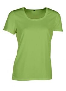 Sans Étiquette SE101 - Sport T-Shirt Damen Fluorescent Green