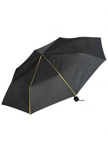 Black&Match BM920 - Mini faltbarer Regenschirm Schwarz / Rot