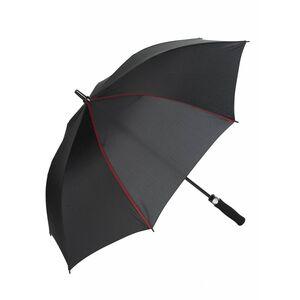 Black&Match BM921 - Parapluie De Golf Schwarz / Rot