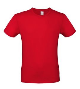 B&C BC01T - Herren T-Shirt 100% Baumwolle Rot