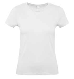 B&C BC02T - Damen T-Shirt aus 100% Baumwolle  Weiß