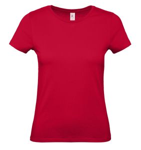 B&C BC02T - Damen T-Shirt aus 100% Baumwolle  Deep Red