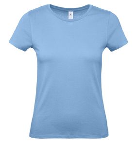 B&C BC02T - Damen T-Shirt aus 100% Baumwolle  Himmelblau
