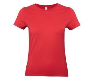 B&C BC04T - Damen T-Shirt 100% Baumwolle Rot