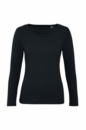 B&C BC071 - Damen Langarm T-Shirt 100% Bio-Baumwolle