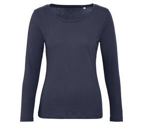 B&C BC071 - Damen Langarm T-Shirt 100% Bio-Baumwolle