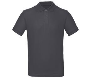 B&C BC400 - 100% Bio-Poloshirt für Herren Dunkelgrau