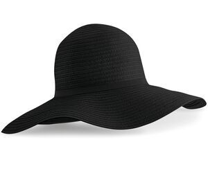 Beechfield BF740 - Marbella wide-brimmed sun hat Schwarz