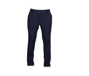 Front row FR622 - Damen strecken Chinohosen Navy