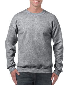 Gildan GN910 - Herren Sweatshirt mit Rundhalsausschnitt Graphite Heather