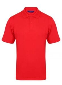Henbury HY475 - Cool Plus Poloshirt für Herren Classic Red