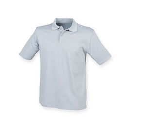 Henbury HY475 - Cool Plus Poloshirt für Herren Silver