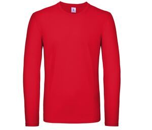 B&C BC05T - #E150 Herren Lsl Rot