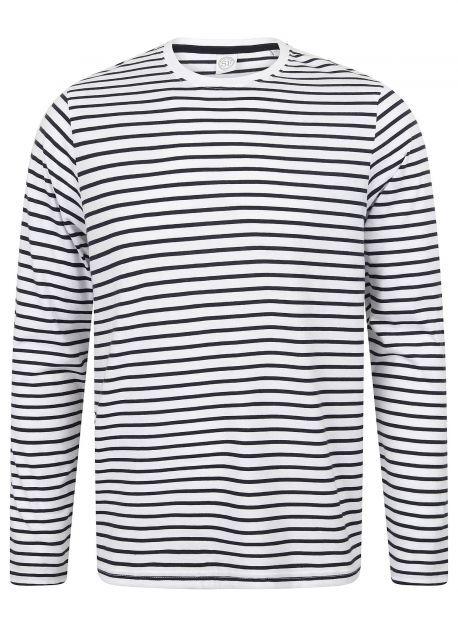 SF Men SF204 - Unisex Langärmige Striped T