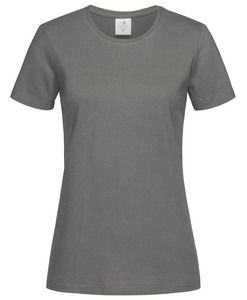 Stedman STE2600 - Rundhals-T-Shirt für Damen Classic-T Real Grey
