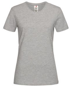 Stedman STE2620 - Rundhals-T-Shirt für Damen CLASSIC-T Organic Grey Heather