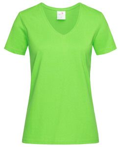 Stedman STE2700 - T-Shirt mit V-Ausschnitt für Damen Kiwi Green