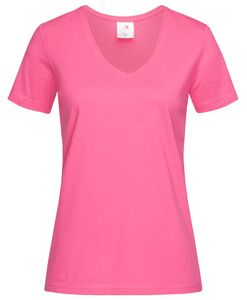 Stedman STE2700 - T-Shirt mit V-Ausschnitt für Damen Sweet Pink