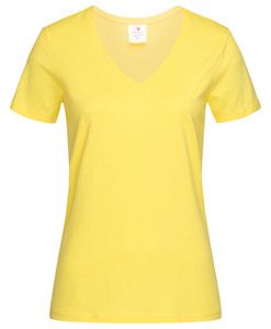 Stedman STE2700 - T-Shirt mit V-Ausschnitt für Damen Gelb
