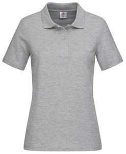 Stedman STE3100 - Kurzarm-Polo für Damen Grey Heather