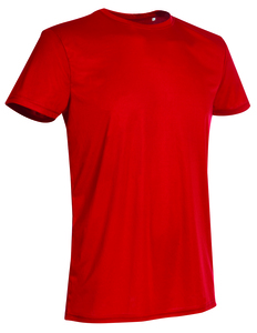 Stedman STE8000 - Rundhals-T-Shirt für Herren ACTIVE SPORTS-T Crimson Red