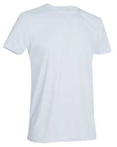 Stedman STE8000 - Rundhals-T-Shirt für Herren ACTIVE SPORTS-T Weiß