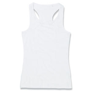Stedman STE8110 - Ärmelloses Shirt für Damen Interlock Active-Dry  Weiß