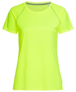 Stedman STE8130 - Rundhals-T-Shirt für Damen RAGLAN Cyber Yellow