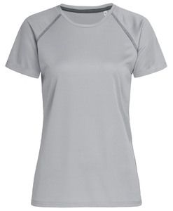 Stedman STE8130 - Rundhals-T-Shirt für Damen RAGLAN Silver Grey