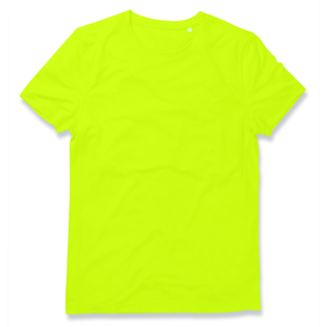 Stedman STE8400 - Rundhals-T-Shirt für Herren Active-Dry Cyber Yellow