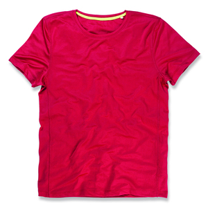 Stedman STE8400 - Rundhals-T-Shirt für Herren Active-Dry Crimson Red