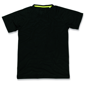 Stedman STE8410 - Rundhals-T-Shirt für Herren Active-Dry  Black Opal