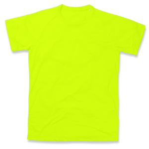 Stedman STE8410 - Rundhals-T-Shirt für Herren Active-Dry  Cyber Yellow