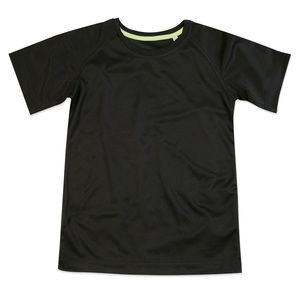 Stedman STE8570 - Rundhals-T-Shirt für Kinder Active-Dry Black Opal
