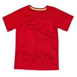 Stedman STE8570 - Rundhals-T-Shirt für Kinder Active-Dry Crimson Red