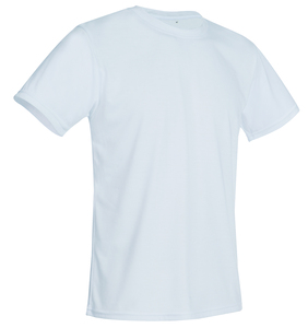 Stedman STE8600 - Rundhals-T-Shirt für Herren Active-Dry  Weiß