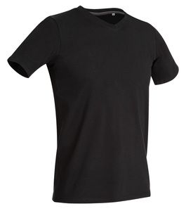 Stedman STE9610 - T-Shirt mit V-Ausschnitt für Herren Clive  Black Opal