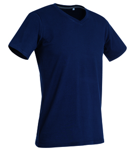 Stedman STE9610 - T-Shirt mit V-Ausschnitt für Herren Clive  Marina Blue