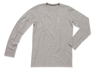 Stedman STE9620 - Langarm-Shirt für Herren Clive Grey Heather