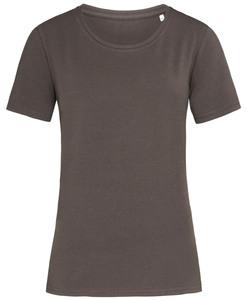 Stedman STE9730 - Rundhals-T-Shirt für Damen Relax Dunkle Schokolade