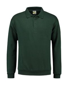 Lemon & Soda LEM3210 - Polosweater für ihn Wald Grün