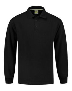 Lemon & Soda LEM3213 - Herren Polosweatshirt Schwarz