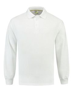 Lemon & Soda LEM3213 - Herren Polosweatshirt Weiß